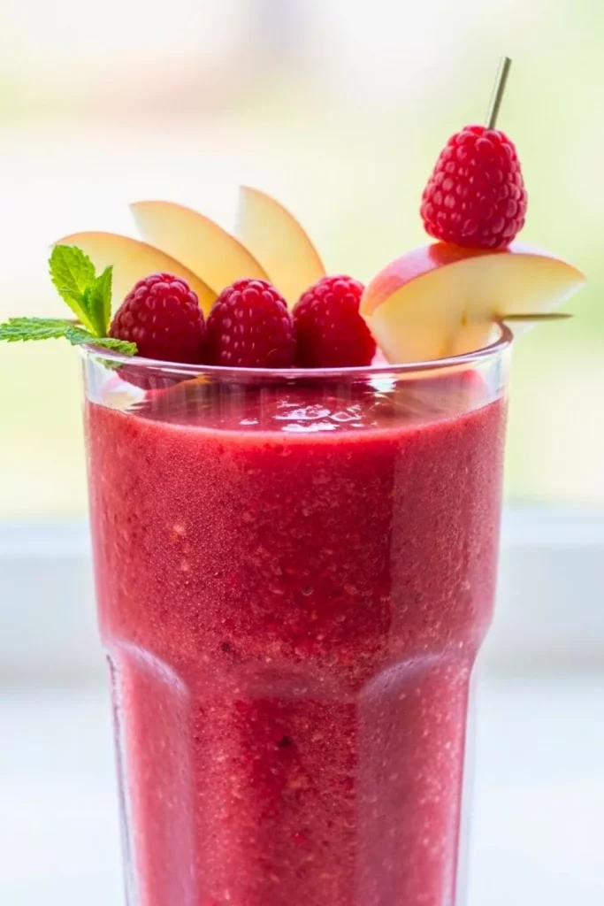Raspberry Apple Smoothie