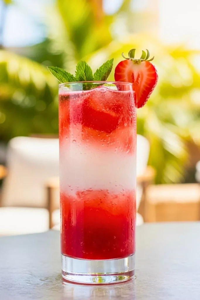 Strawberry Coconut Sparkle