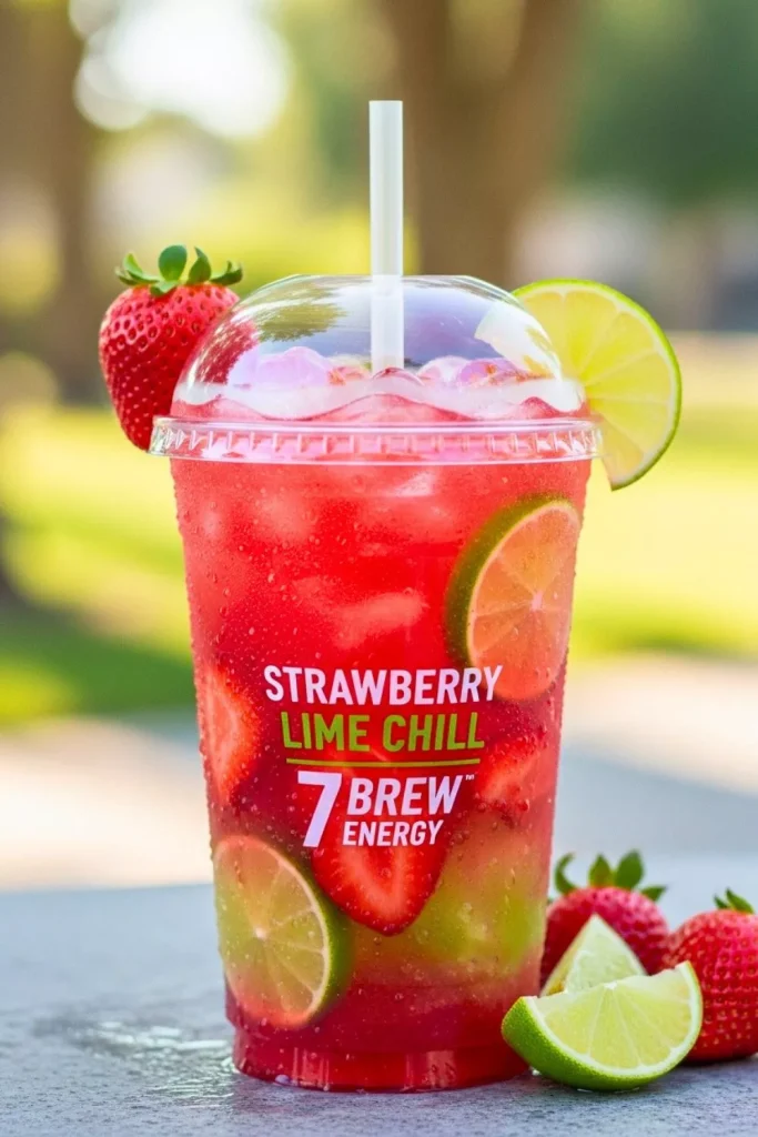 Strawberry Lime Chill 7 Brew Energy