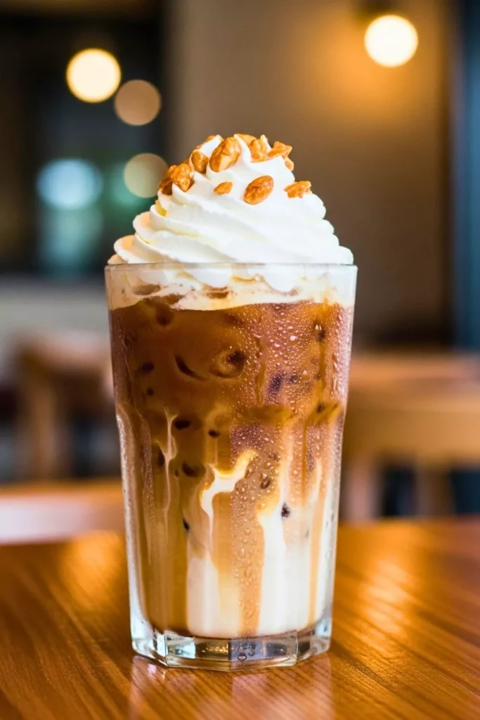 Toasted Almond Iced Coffee
