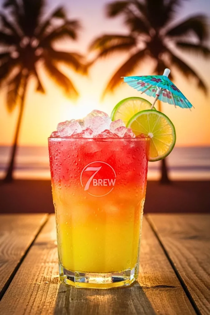 Tropical Sunrise 7 Brew Energy Drink