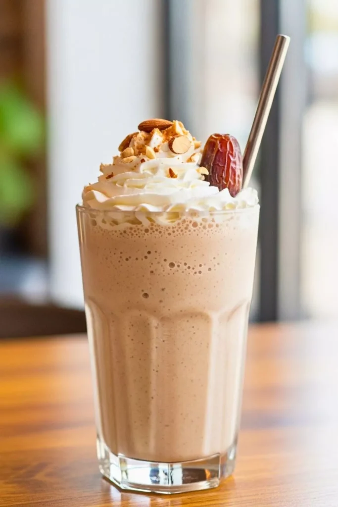 Almond Butter Date Shake