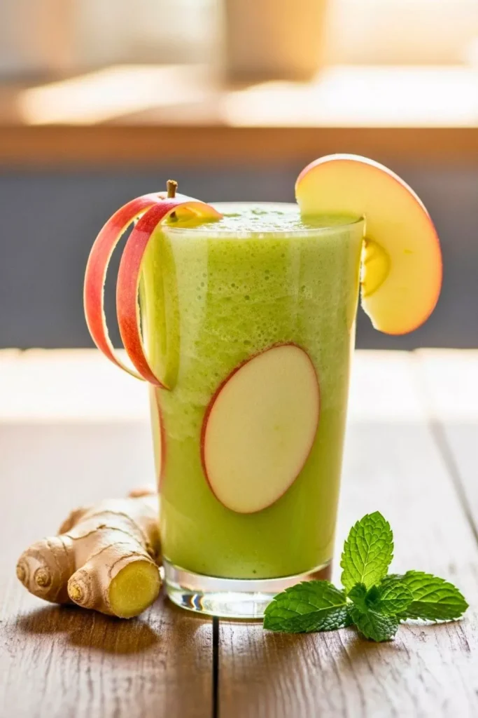 Apple Ginger Detox Smoothie