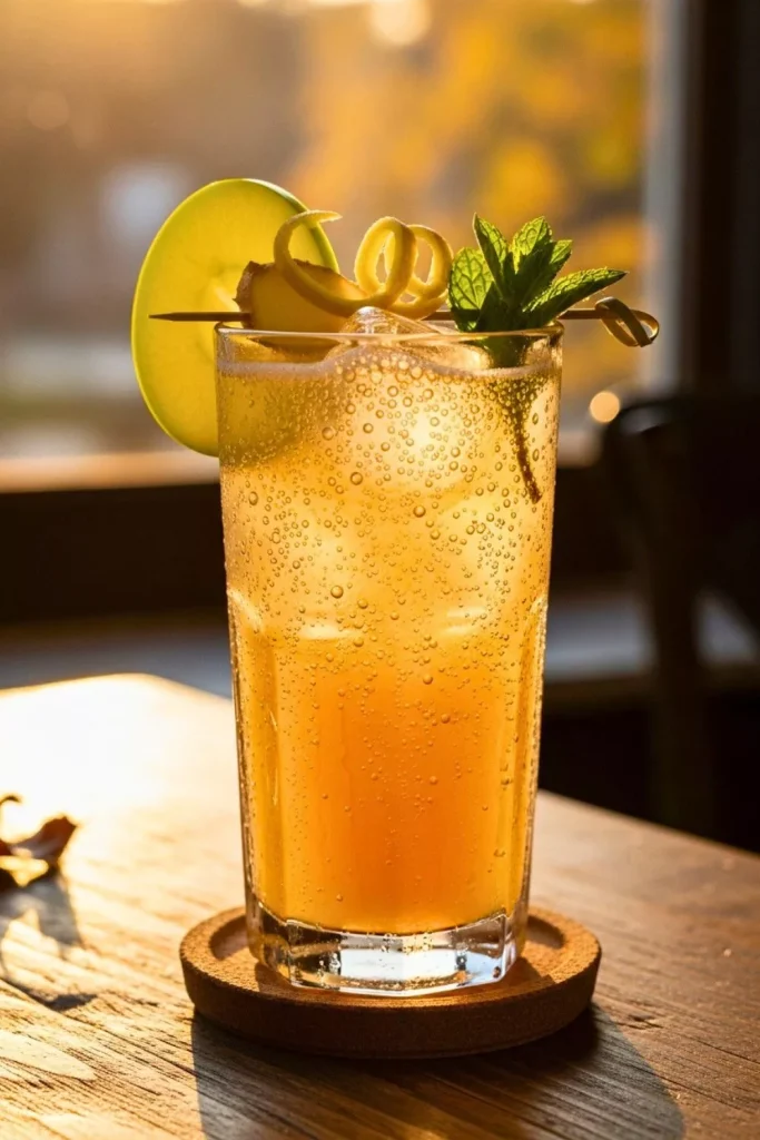 Apple Ginger Fizz