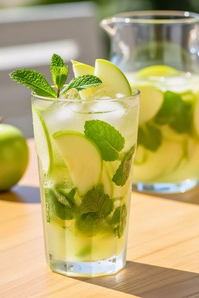 Apple Mint White Sangria