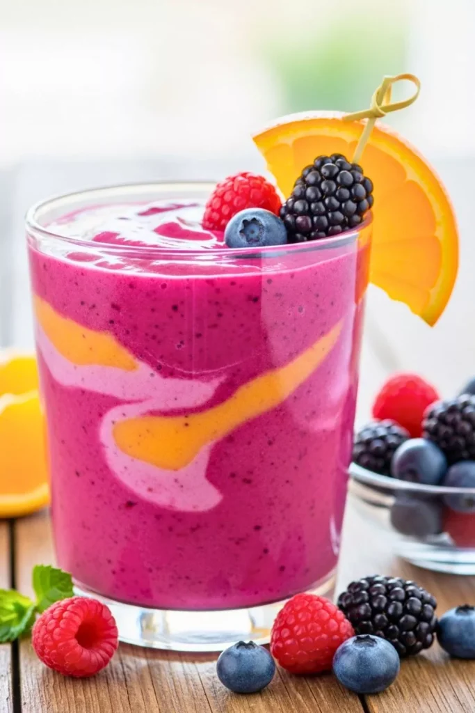 Berry Citrus Detox Smoothie