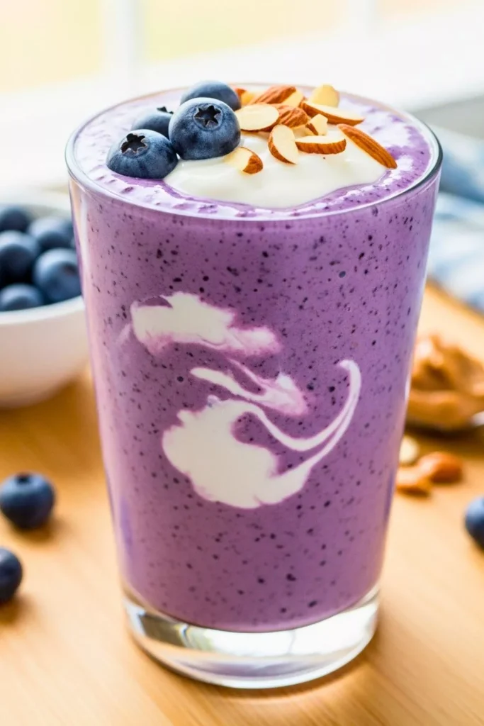 Blueberry Almond Smoothie
