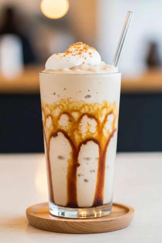 Brown Sugar Oat Milk Slushie Coffee