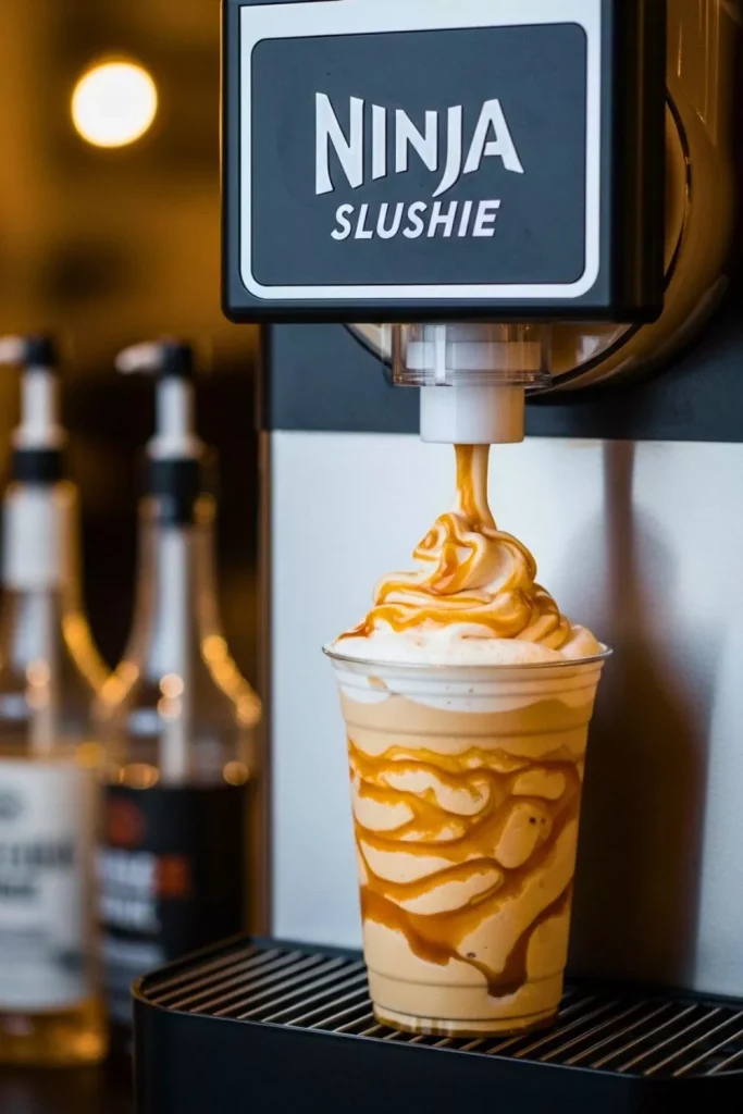 Caramel Cream Slushie Coffee