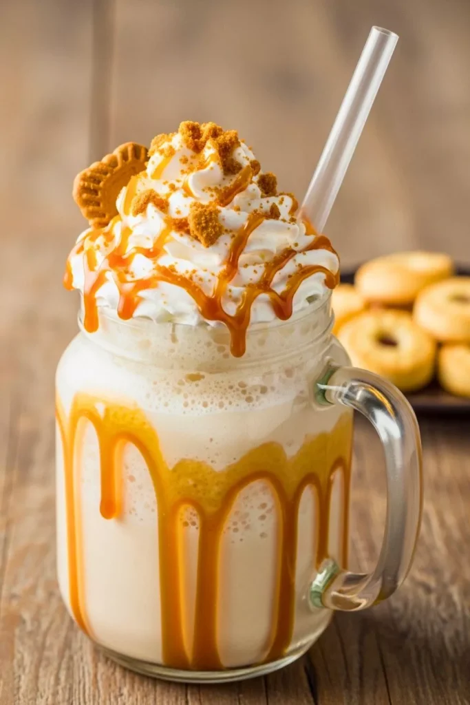 Caramel Crunch Milk Frappe