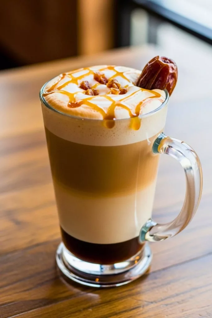 Caramel Date Latte Recipe