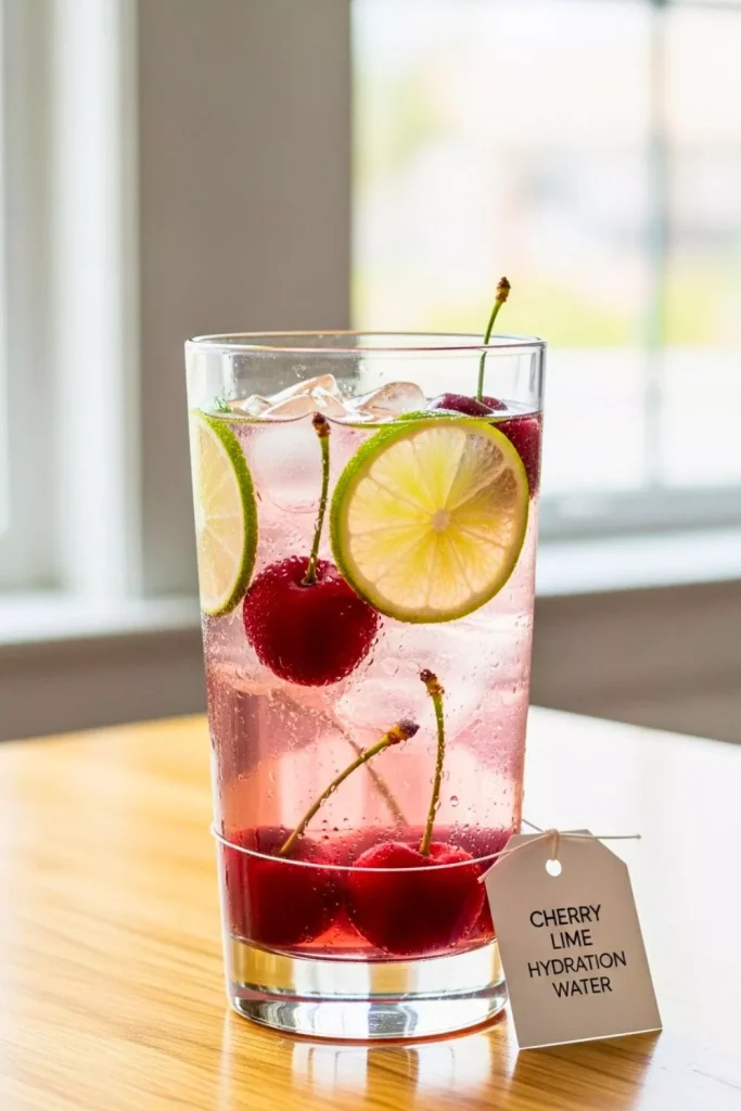 Cherry Lime Hydration Water