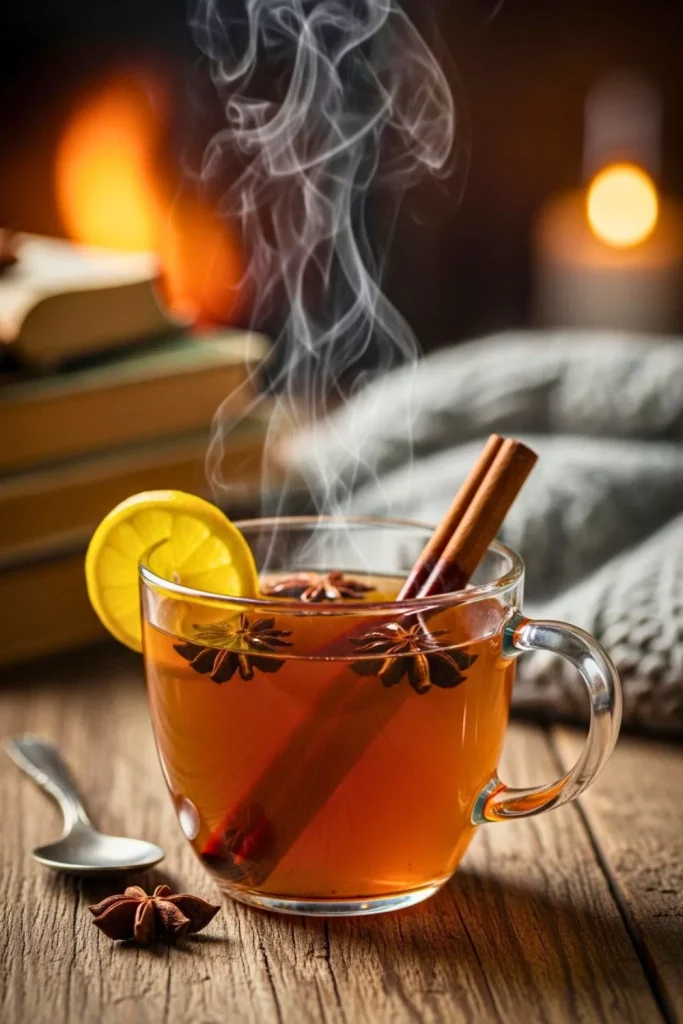 Cinnamon Sore Throat Tea