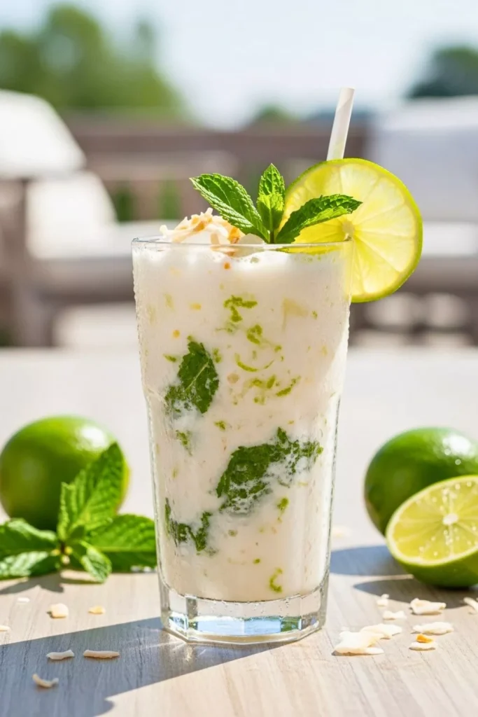 Coconut Keto Mojito Recipe