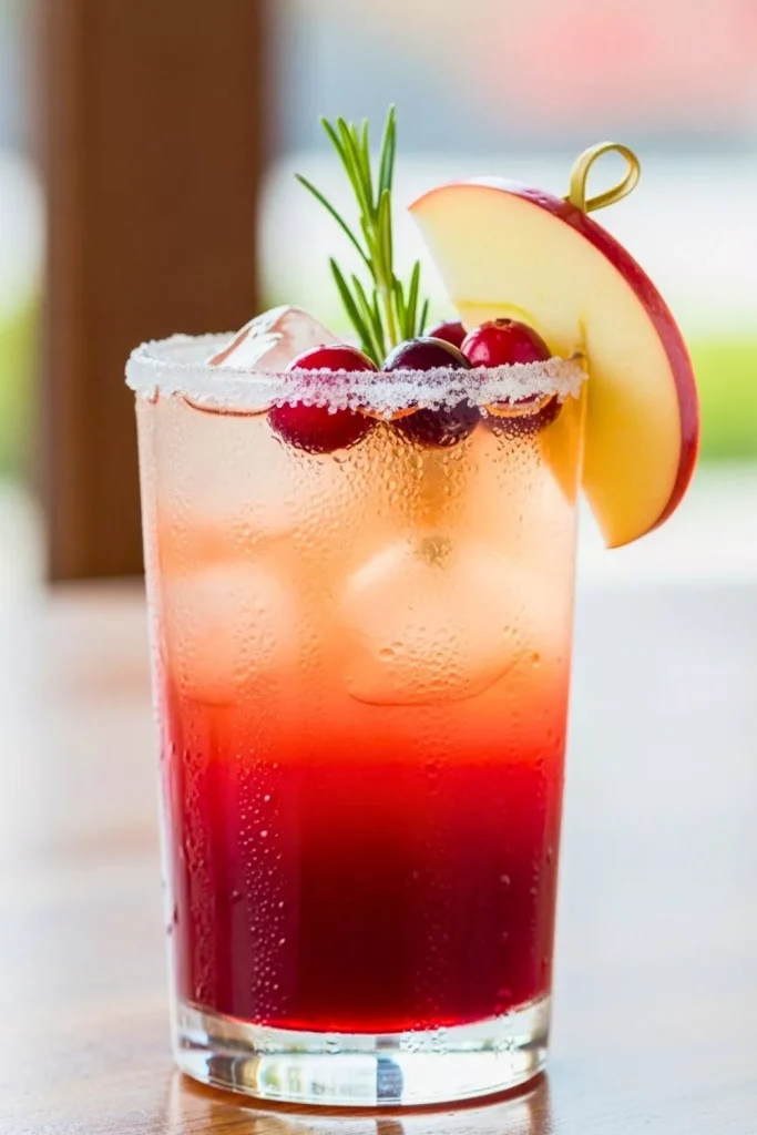 Cranberry Apple Mocktail