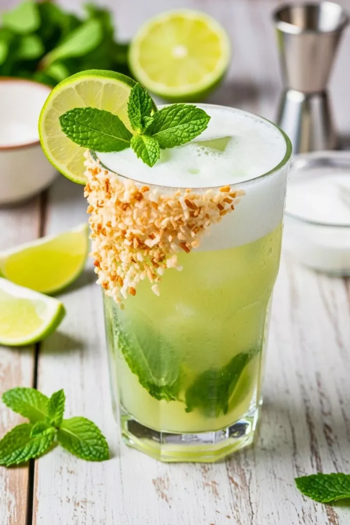 Creamy Coconut Lime Mojito Recipe