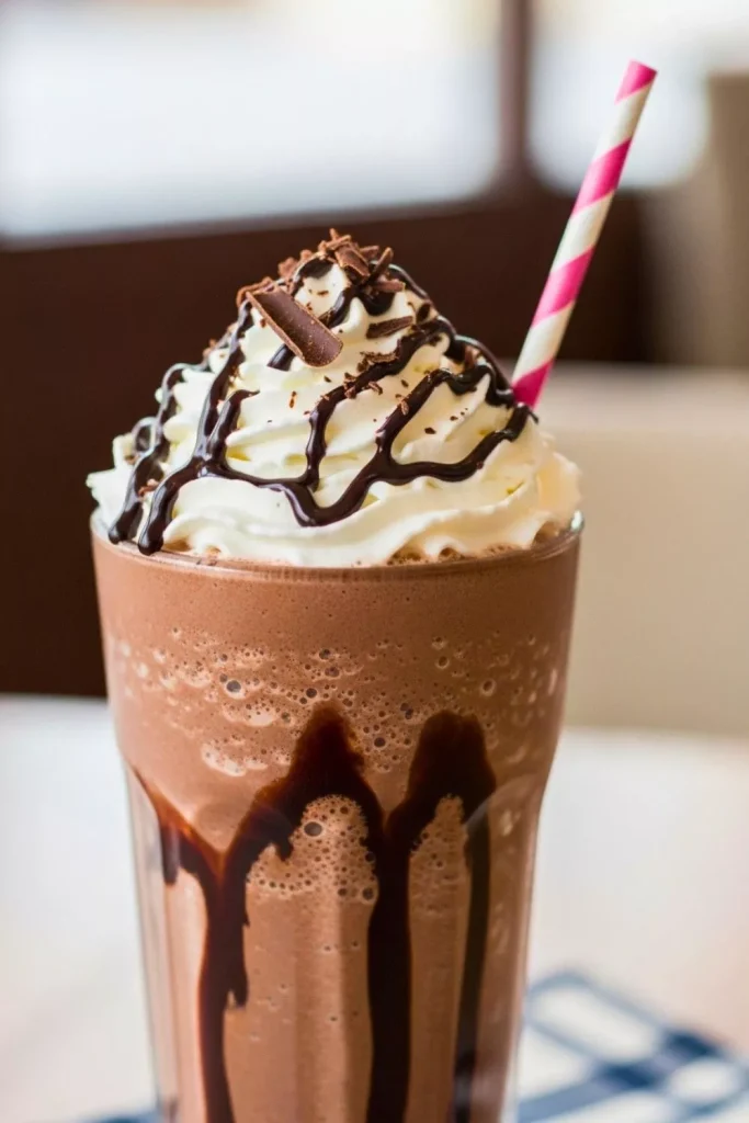 Creamy Hot Chocolate Frappe