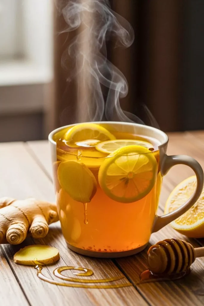 Ginger Honey Lemon Tea