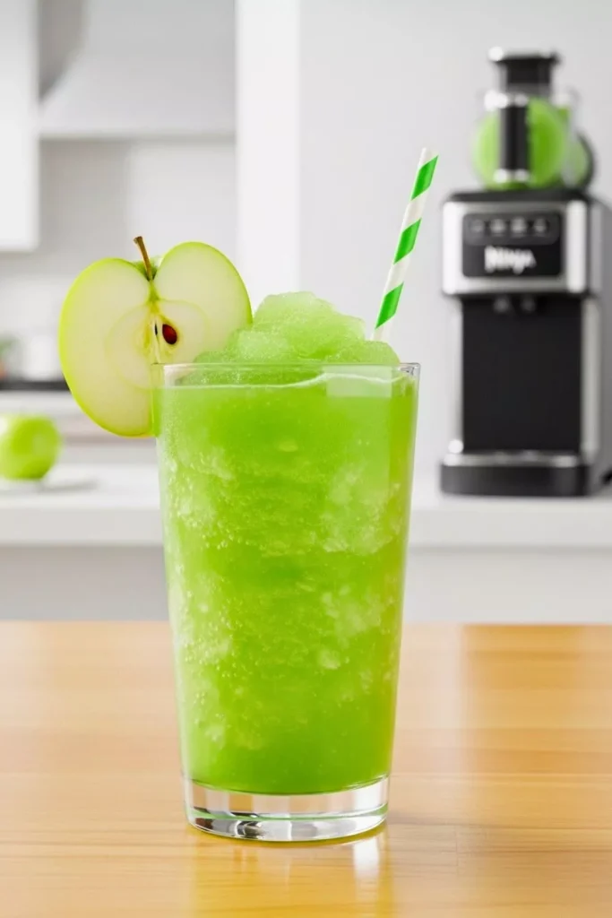 Green Apple Ice Slushie