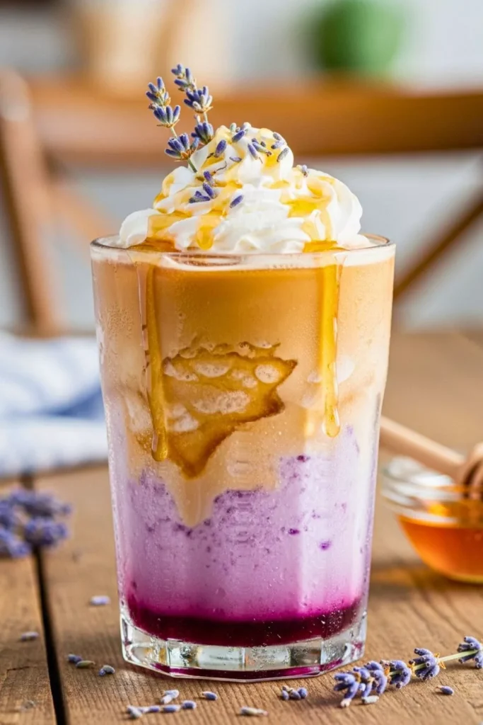 Honey Lavender Slushie Coffee