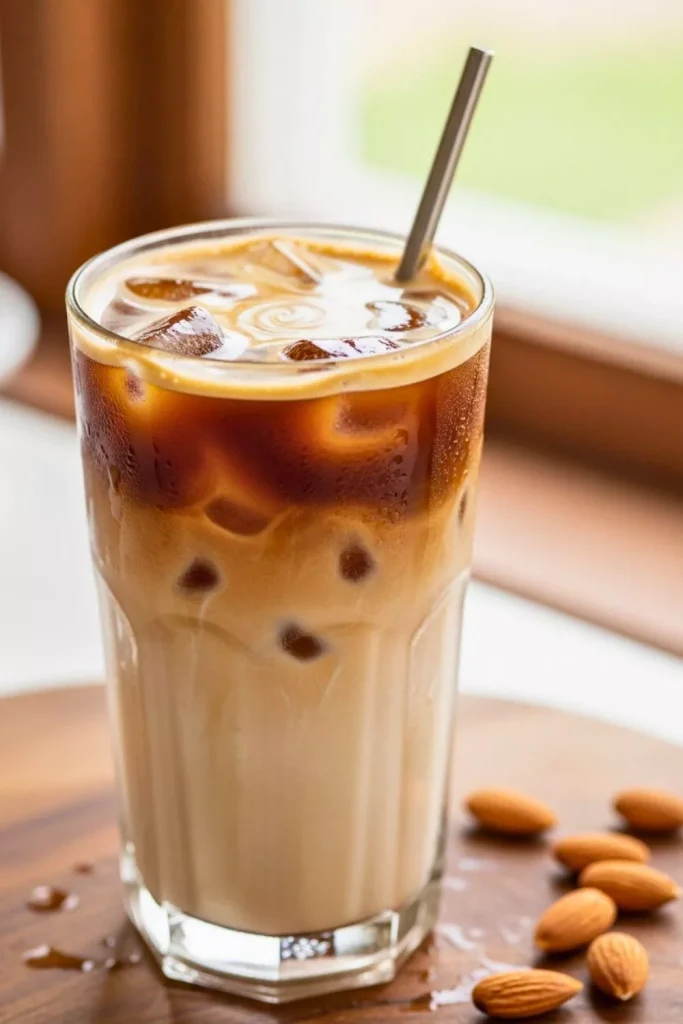Iced Almond Milk Latte