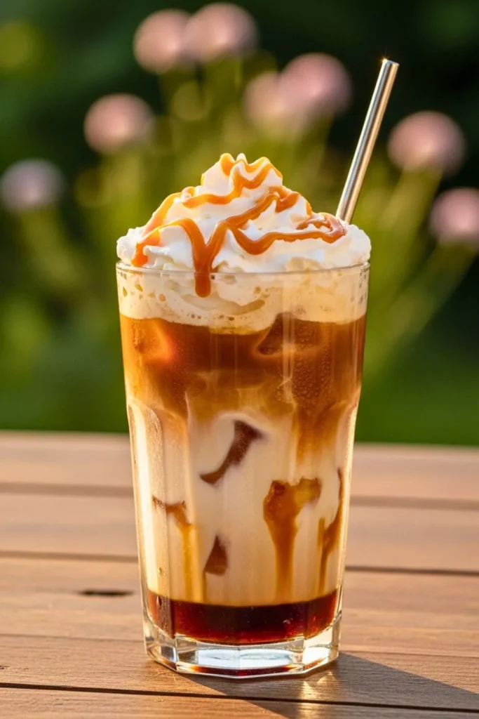 Iced Caramel Latte