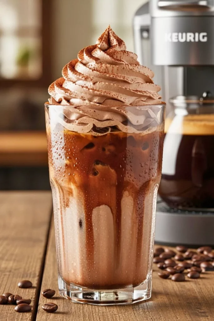 Iced Chocolate Cream Cold Coffee