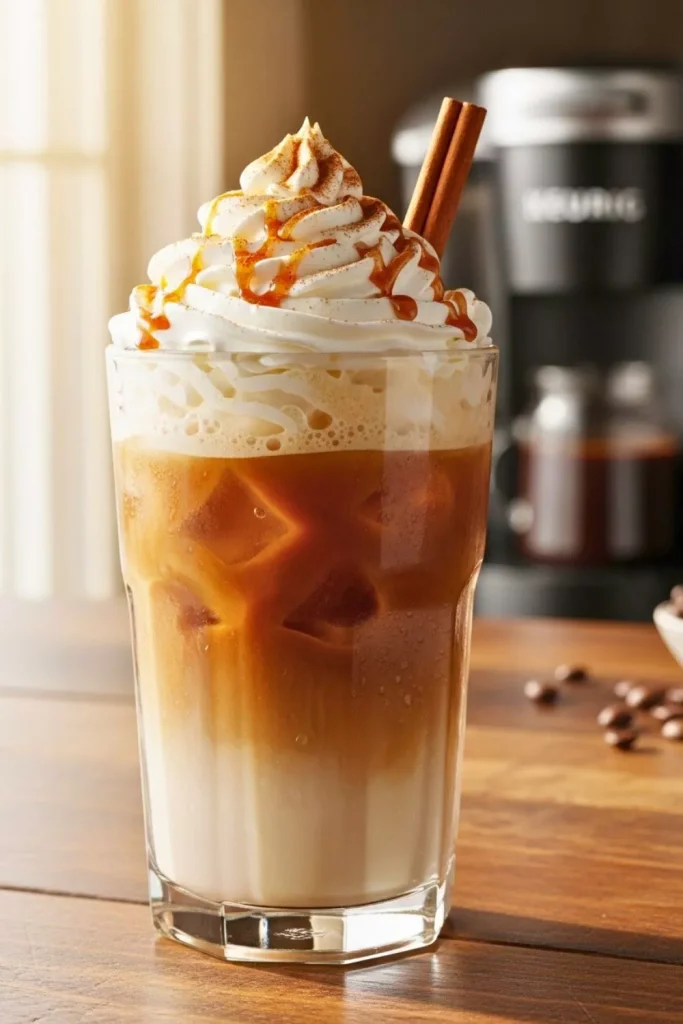 Iced Cinnamon Dolce Coffee