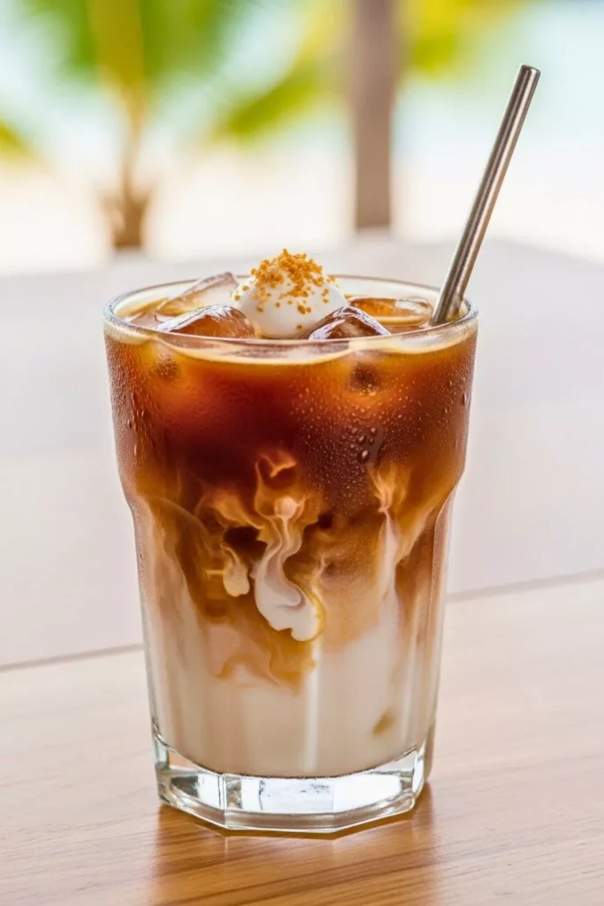 Iced Coconut Coffee