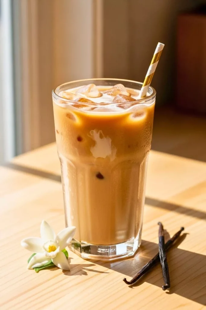 Iced French Vanilla Coffee