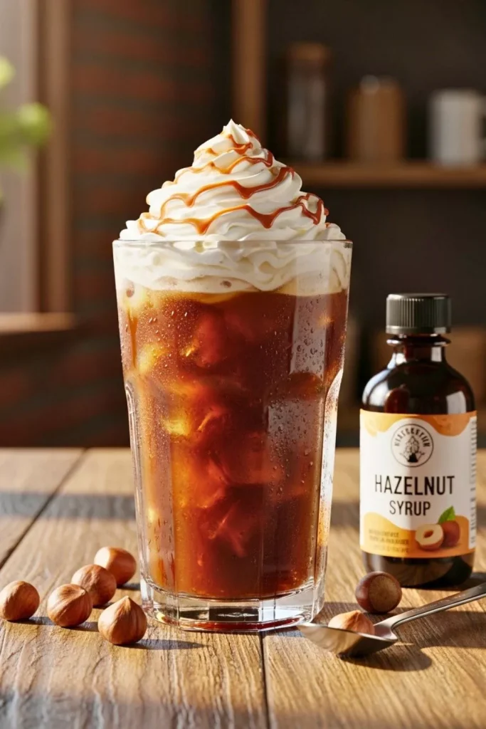 Iced Hazelnut Coffee