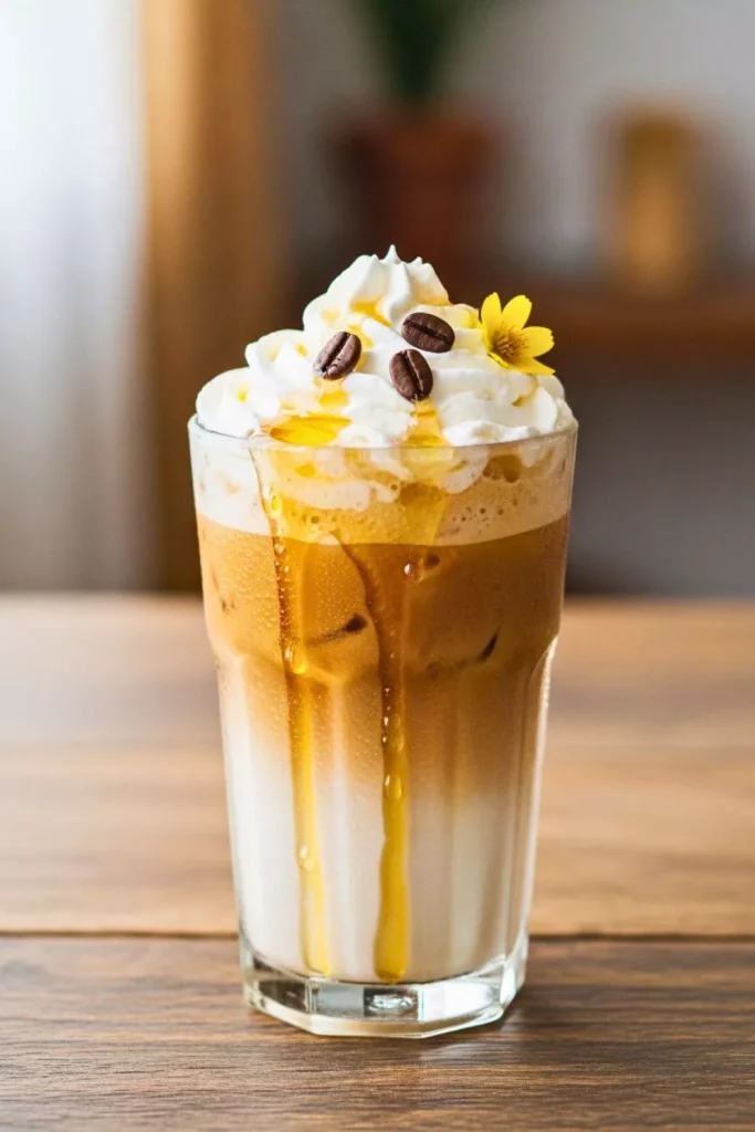 Iced Honey Latte