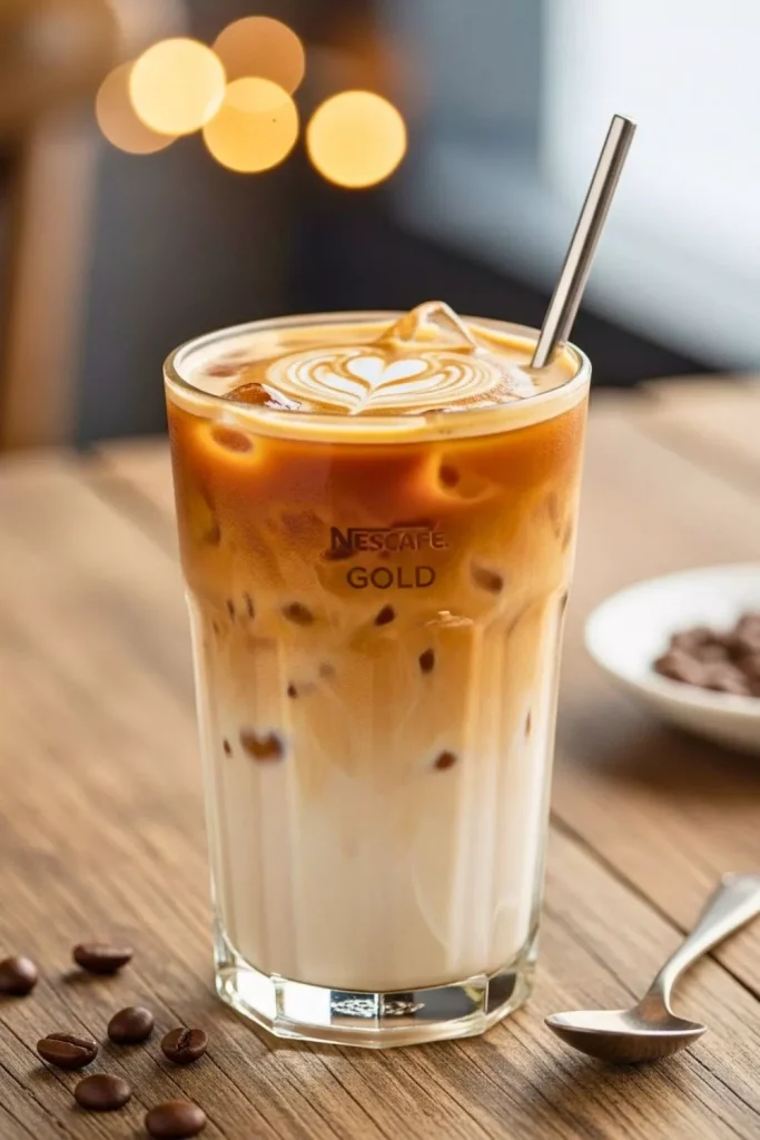 Iced Nescafé Gold Latte