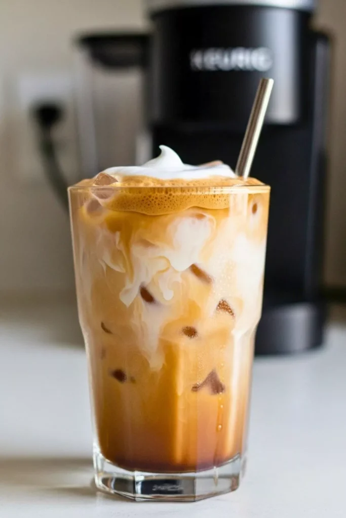 Iced Vanilla Latte