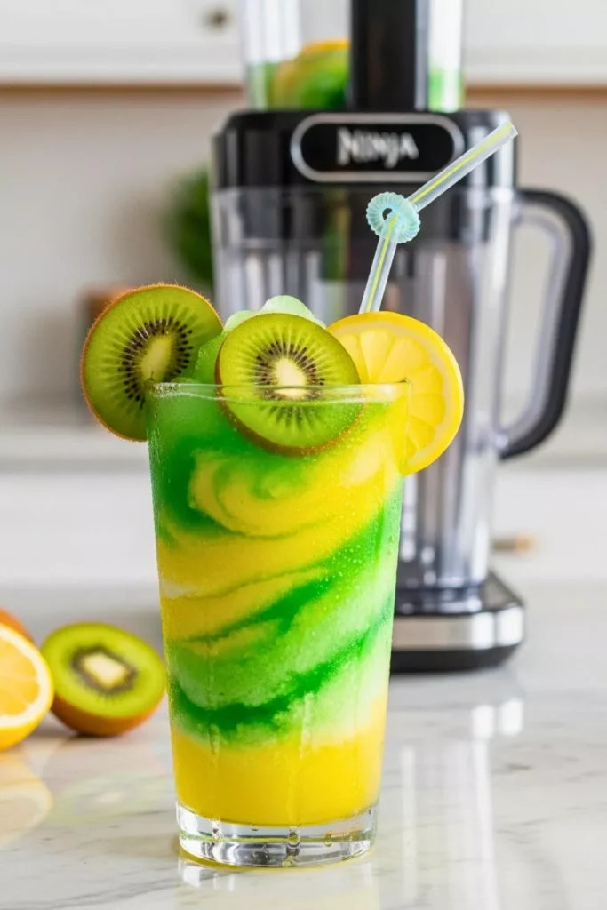 Kiwi Lemon Slushie