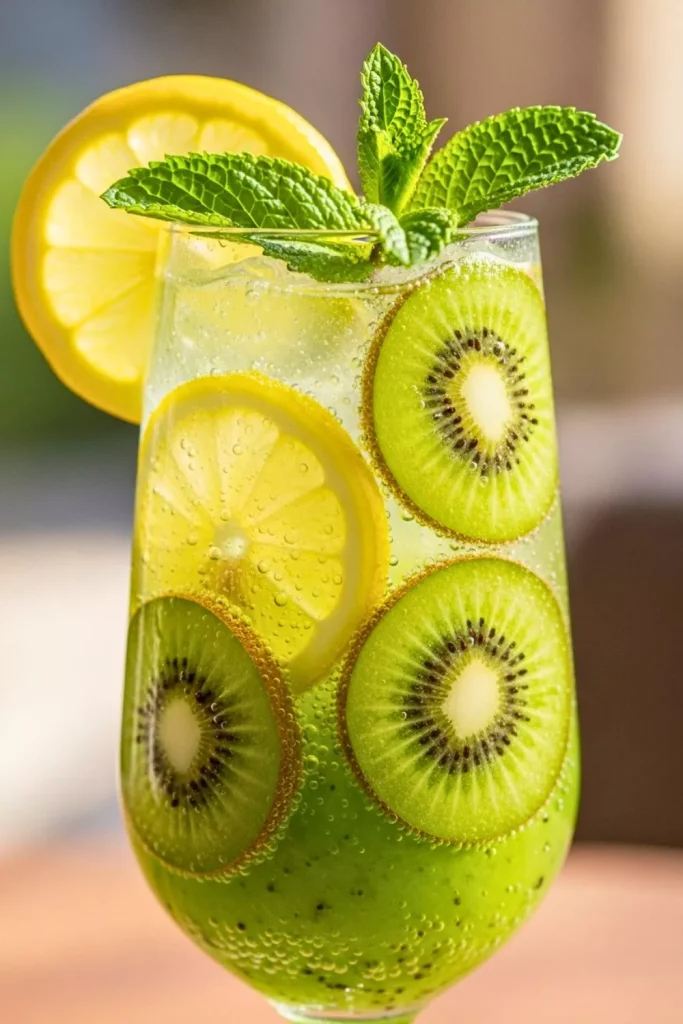 Kiwi Lemon Sparkler