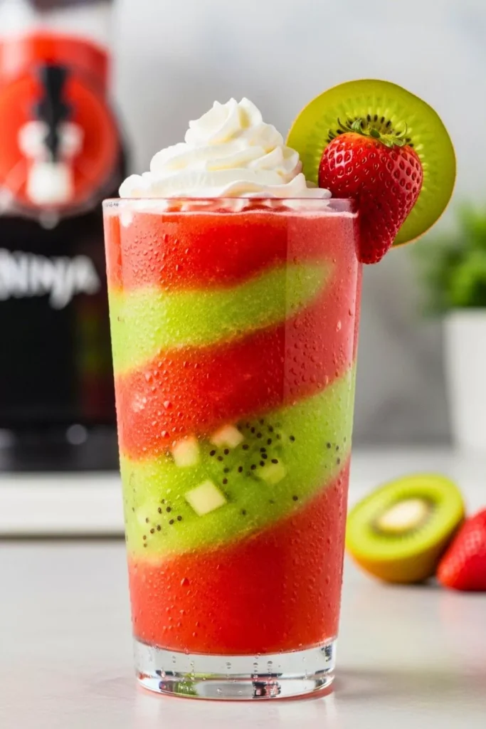 Kiwi Strawberry Slushie