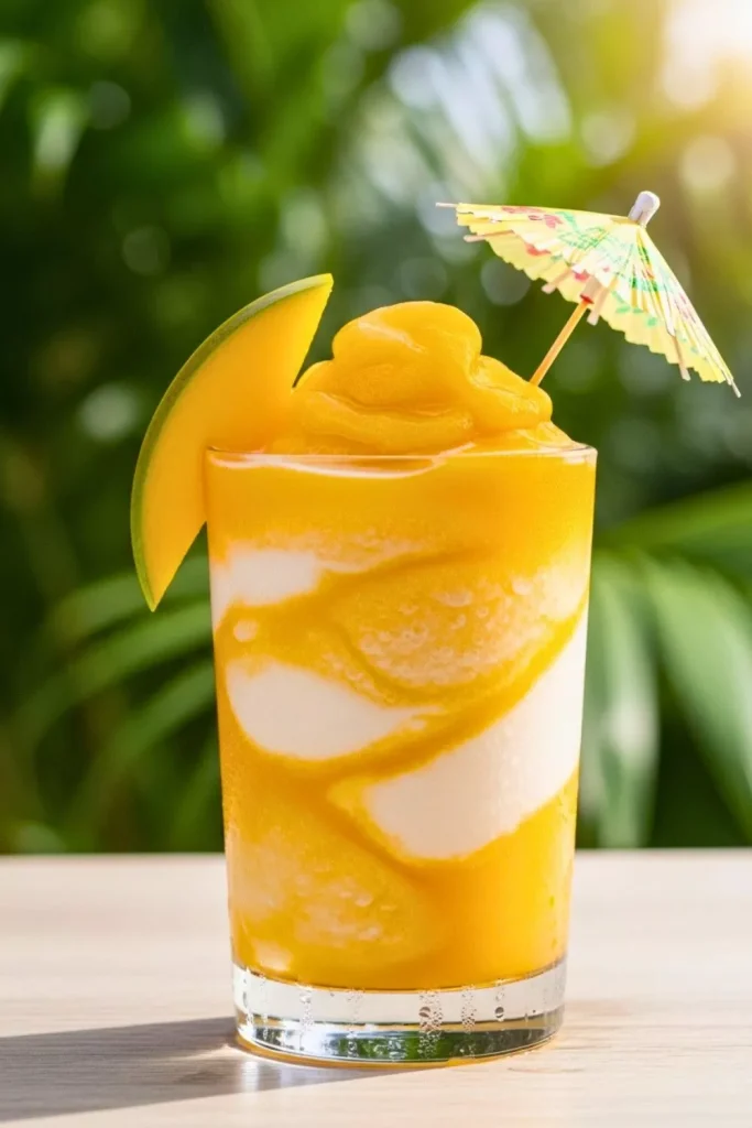 Mango Coconut Slushie