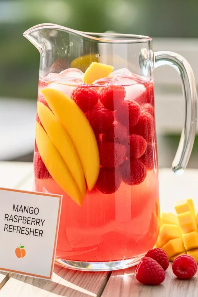 Mango Raspberry Refresher