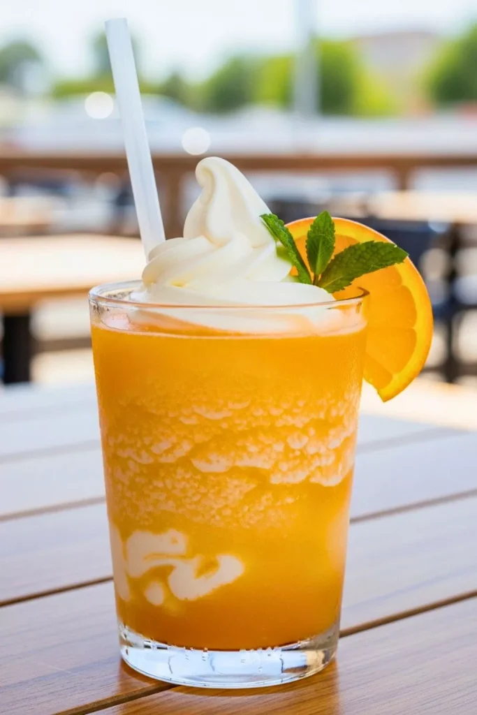 Orange Creamsicle Slushie