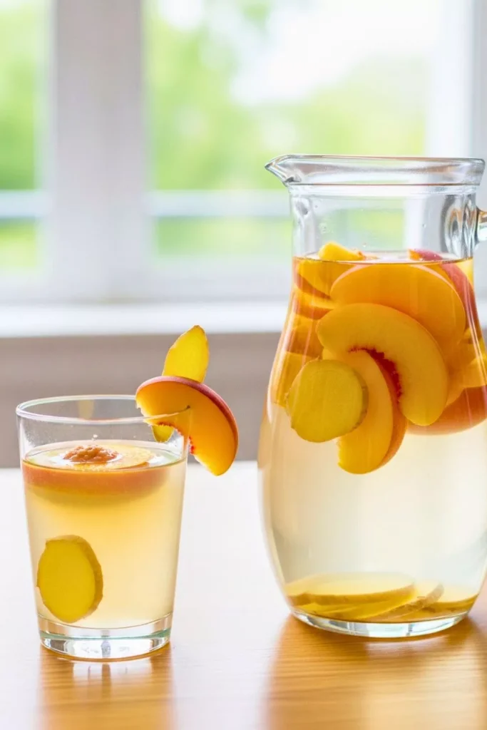 Peach Ginger Infusion