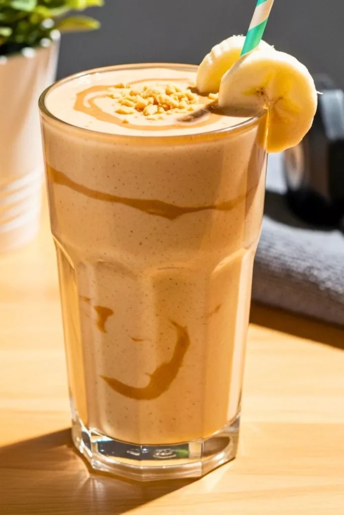 Peanut Butter Banana Protein Smoothie