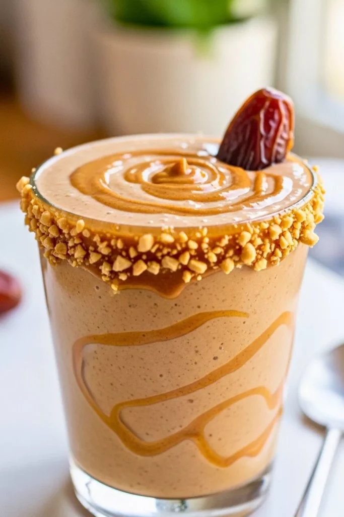 Peanut Butter Date Smoothie