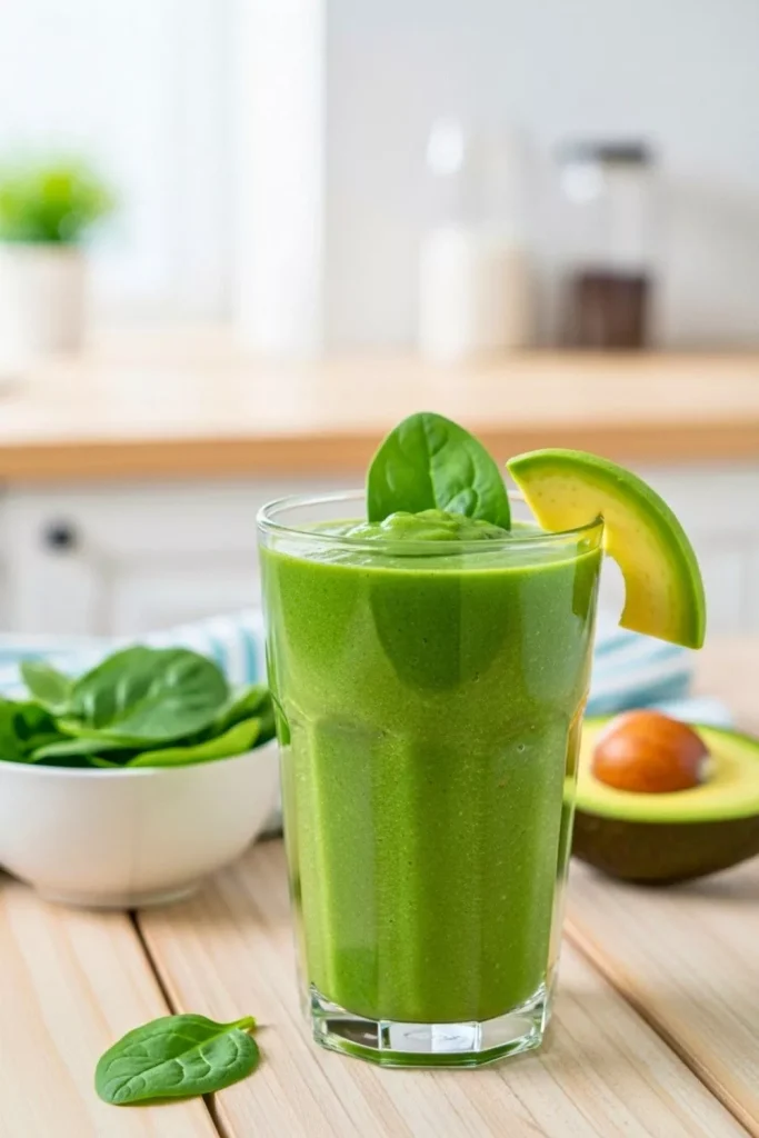 Spinach Avocado Detox Smoothie
