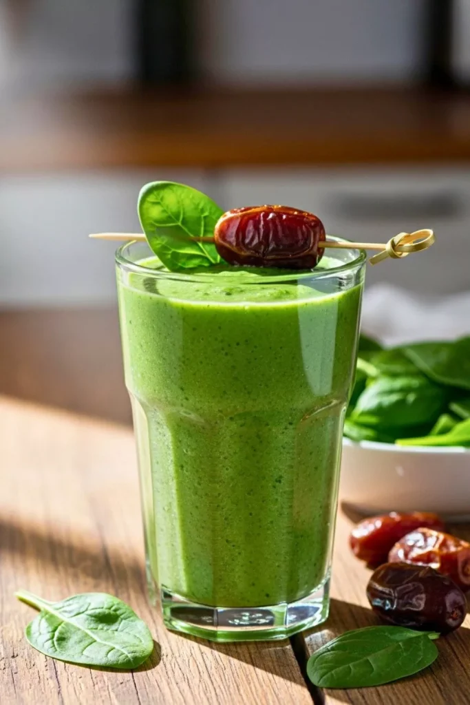 Spinach Date Smoothie