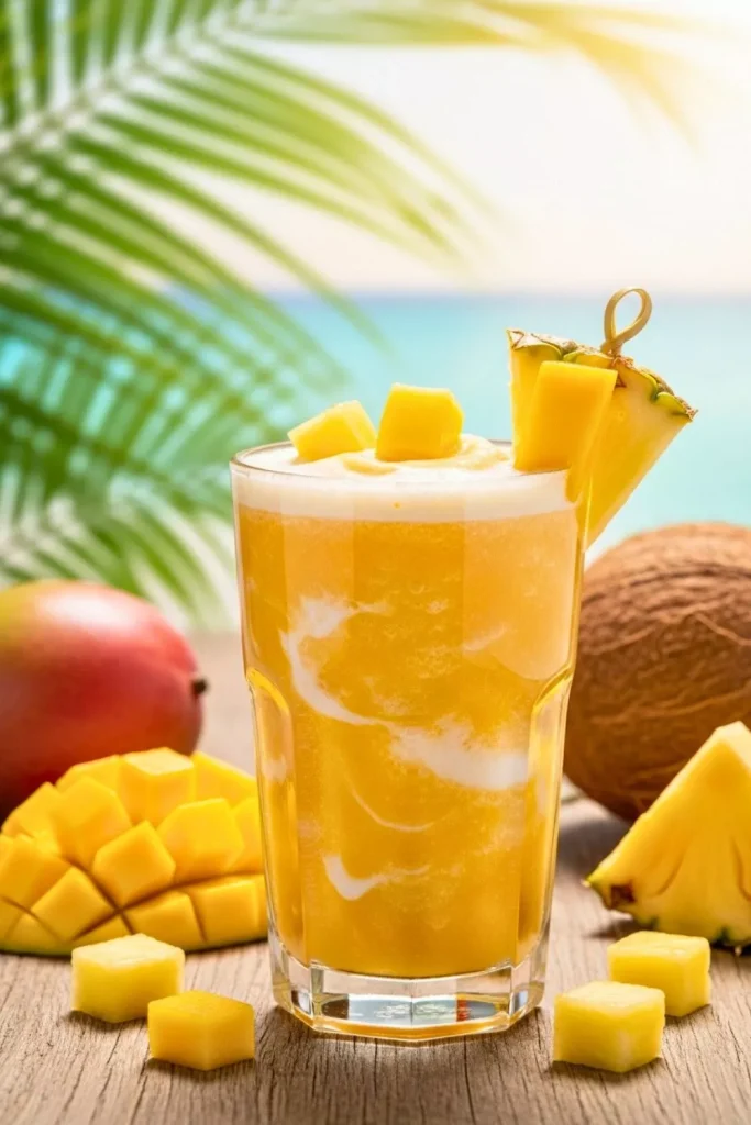 Tropical Mango Detox Smoothie