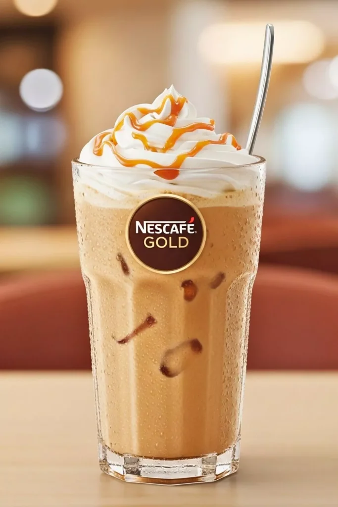 Vanilla Iced Nescafé Gold Coffee