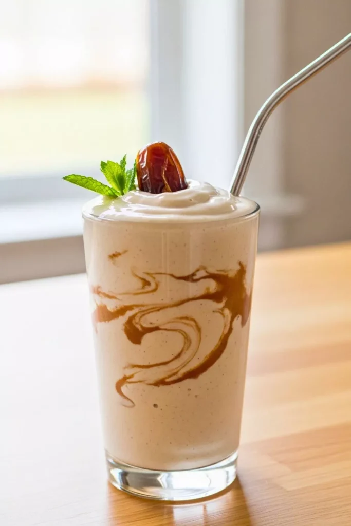 Vanilla Yogurt Date Smoothie