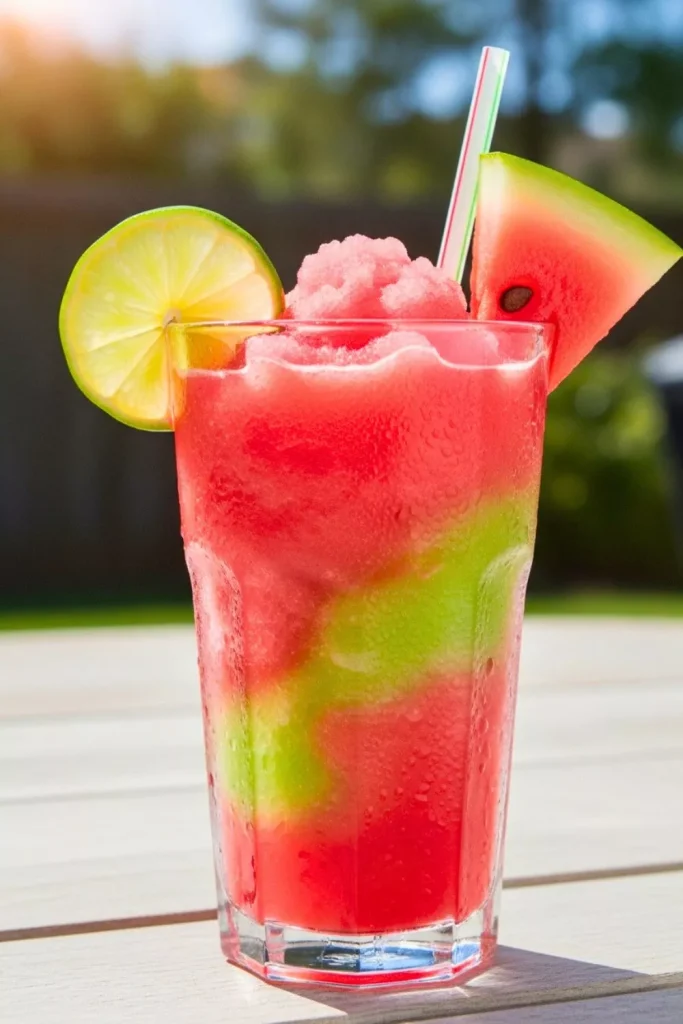 Watermelon Lime Slushie