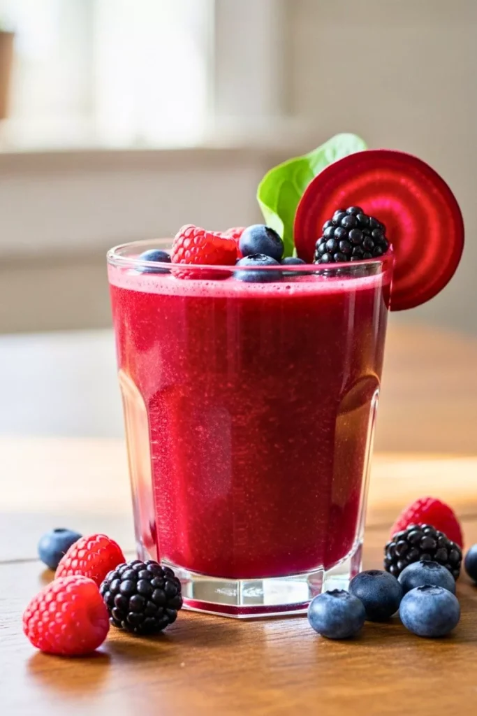 Berry Beet Fresh Juice